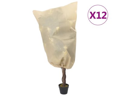 Ochranné návleky se stahovací šňůrkou 12 ks 70 g/m² 0,8 x 1,2 m 3203557