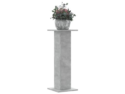 Stojany na rostliny 2 ks betonově šedé 30 x 30 x 80 cm kompozit 3307867