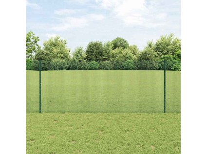 Plot s sloupkem Zelená 1 x 25 m Ocel 3336480