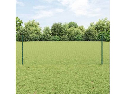 Plot a sloupek Zelená 0,8 x 10 m Ocel 3336677