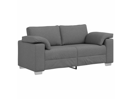 Pohovka Tmavě šedá 180 x 77 x 82 cm textil 4105228
