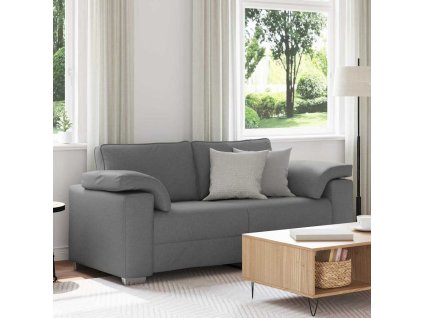 Pohovka Tmavě šedá 180 x 77 x 82 cm textil 4105228