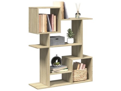 Knihovna/dělicí stěna dub sonoma 92x29x112 cm kompozitní dřevo 858122