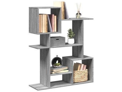 Knihovna/dělicí stěna šedá sonoma 92x29x112 cm kompozitní dřevo 858125