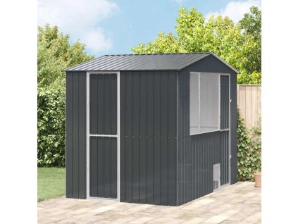 Ptačí klec Antracit 215 x 310 x 247 cm Pozinkovaná ocel 3325159