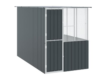 Ptačí klec Antracit 165 x 318 x 200 cm Pozinkovaná ocel 3325169