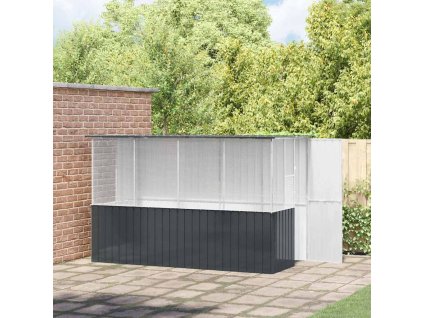 Ptačí klec Antracit 315 x 167 x 200 cm Pozinkovaná ocel 3325169