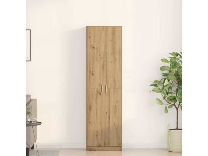 Šatní skříň Artisanový dub 55 x 25 x 189 cm kompozitní dřevo 3334016
