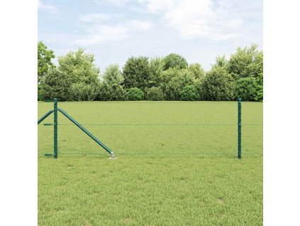 Plot s příspěvky Zelená 0.8 x 25 m Ocel potažená PVC 3353091