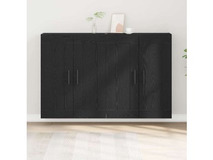 Nástěnné skříňky Nástěnný 2 pcs Staré dřevo 69,5 x 34 x 90 cm 3333105