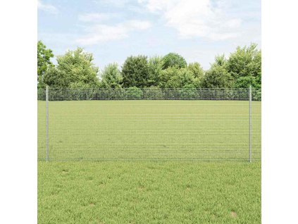 Plot a sloupek Stříbrná 0,8 x 100 m Ocel 3336424