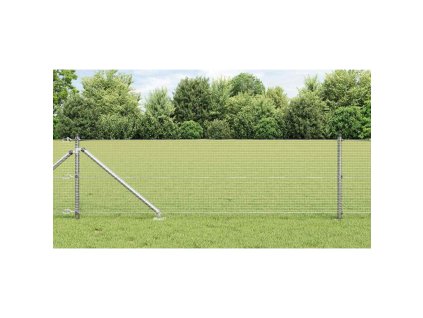 Plotový sloupek. Stříbrná 50 x 0,6 m (mesh 19 x 19 mm) Ocel 3351990