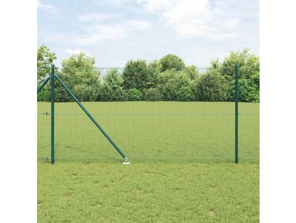 Plotový sloupek. Zelená 25 x 1 m (síťová role 19 x 19 mm) Ocel 3352082