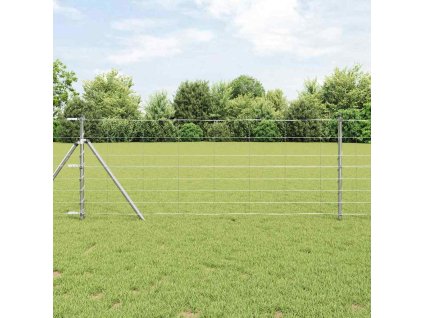 Plotový sloupek. Pozinkovaný 50 x 0,8 m Ocel 3351365