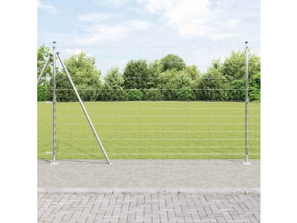 Plotový sloupek. Pozinkovaný 25 x 1,5 m Ocel 3351519