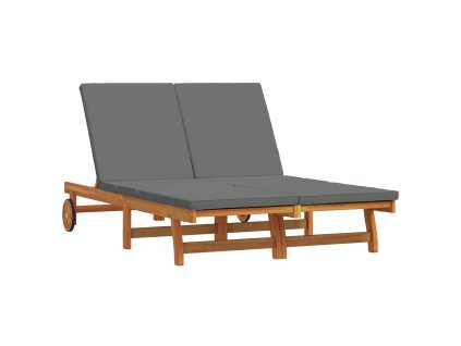 Slunečník 2-osoba Hnědá 63 x 199 x 85 cm Masivní akátové dřevo 3325189