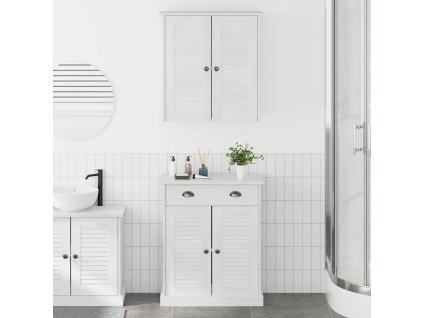 Sada koupelnového nábytku VIGO 2 pcs Bílá a starožitná bílá 3328542