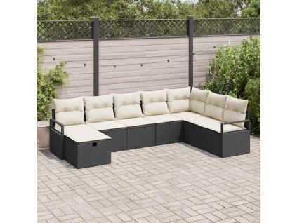 Set pohovek s polštářem 5 pcs polyratan 3360558