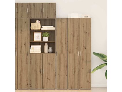 Vysoký bufet dub artisan 30 x 42.5 x 185 cm Kompozitní dřevo 3365577