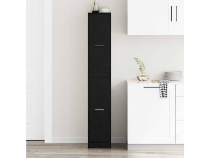 Lékárenská skříňka Černý dub 30 x 41 x 174.5 cm 3365620