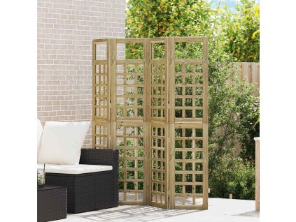 Obrazovka pro soukromí Medová hnědá 160 x 180 cm 3385875