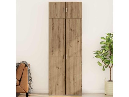 Úložná skříňka dub artisan 80 x 42.5 x 225 cm Kompozitní dřevo 3394516