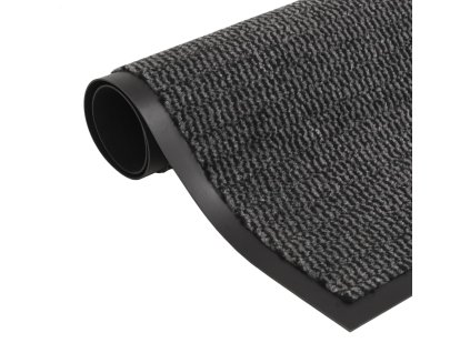 Protiprachová obdélníková rohožka všívaná 90x150 cm antracitová 132714