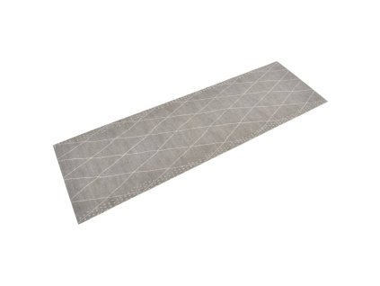 Kuchyňský koberec omyvatelný Kosočtverce 60 x 180 cm samet 136565