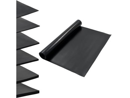 Protiskluzová rohož gumová 1,2 x 5 m 3 mm hladká 143960
