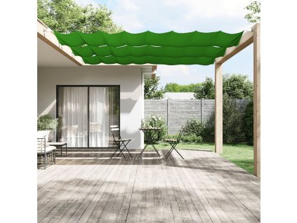 Vertikální markýza světle zelená 60 x 420 cm oxfordská látka 148299