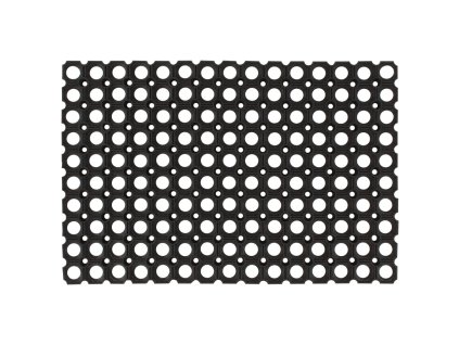 Rohožka před dveře obdélníková 60 x 80 cm guma 155646