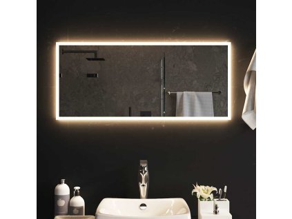 Koupelnové zrcadlo s LED osvětlením 90x40 cm 151769