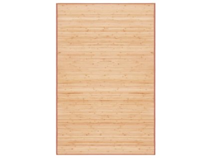 Koberec bambus 100 x 160 cm hnědý 247207