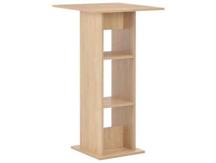 Barový stůl dub 60 x 60 x 110 cm 280207