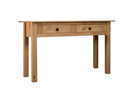 Konzolový stolek 110 x 40 x 72 cm masivní borovice řada Panama 282679
