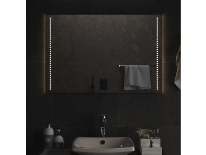 Koupelnové zrcadlo s LED osvětlením 90 x 60 cm 151733