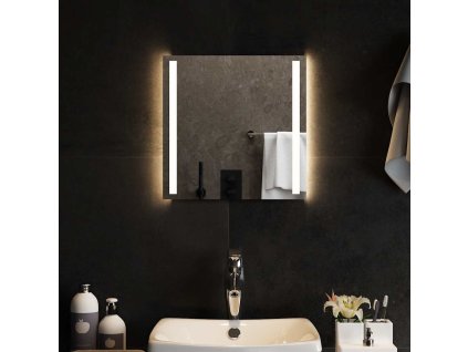 Koupelnové zrcadlo s LED osvětlením 40x40 cm 151738