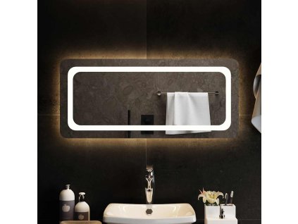 Koupelnové zrcadlo s LED osvětlením 90x40 cm 151788