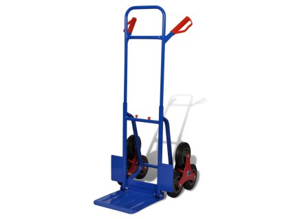 Skládací rudl na pytle s 6 kolečky modrý 140512