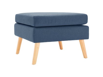 Podnožka modrá textil 288737