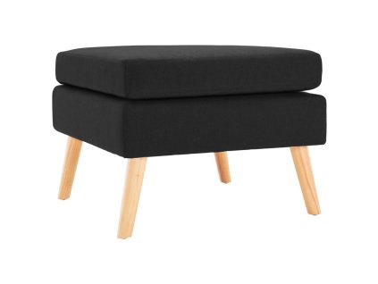 Podnožka černá textil 288742