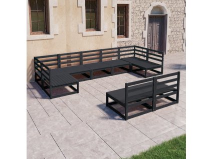 9dílná zahradní sedací souprava masivní borovice 3076163