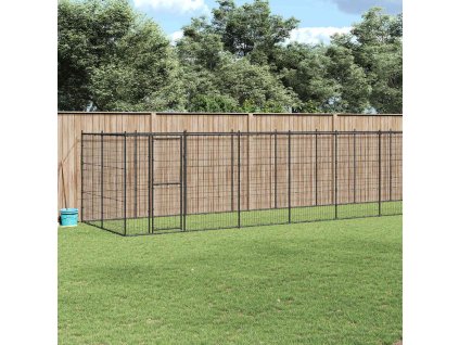 Venkovní psí kotec ocel 26,62 m² 3082302