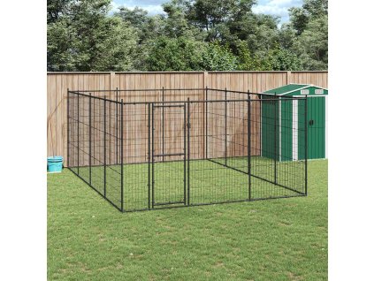 Venkovní psí kotec ocel 14,52 m² 3082313