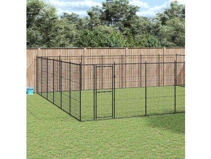 Venkovní psí kotec ocel 50,82 m² 3082325