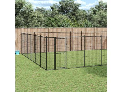 Venkovní psí kotec ocel 79,86 m² 3082327