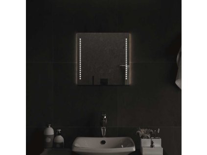 Koupelnové zrcadlo s LED osvětlením 40x40 cm 151719