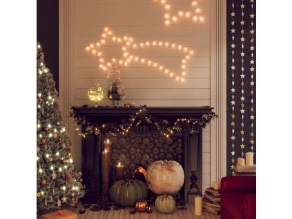 Vánoční komety se 48 teplými bílými LED 2 ks 65 x 28 cm 3154273