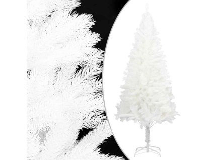 Umělý vánoční stromek s realistickým jehličím bílý 120 cm 321021