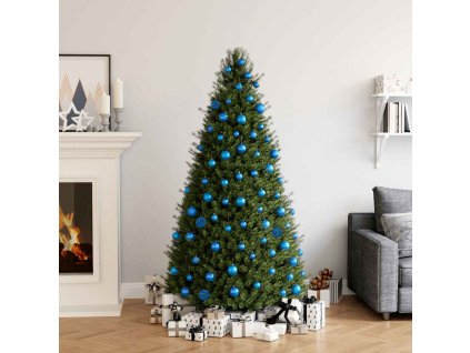 Sada vánočních baněk 100 kusů modrá 330085